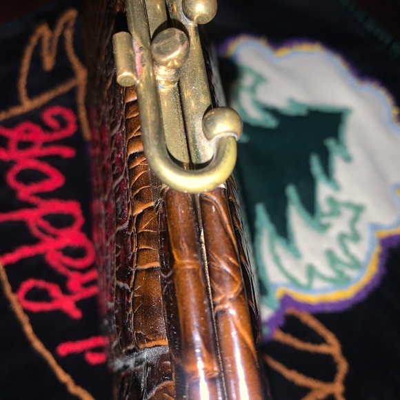 Alligator Vintage Handbag Genuine Alligator - Picture 6 of 14